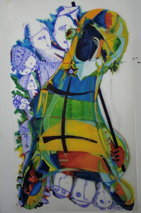 ©Peinture, Amine Boughachiche
