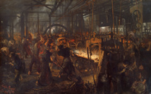 Cyclope Moderne - L'usine vue par le peintre Adolph von Menzel Cyclope Moderne - L'usine vue par le peintre Adolph von Menzel