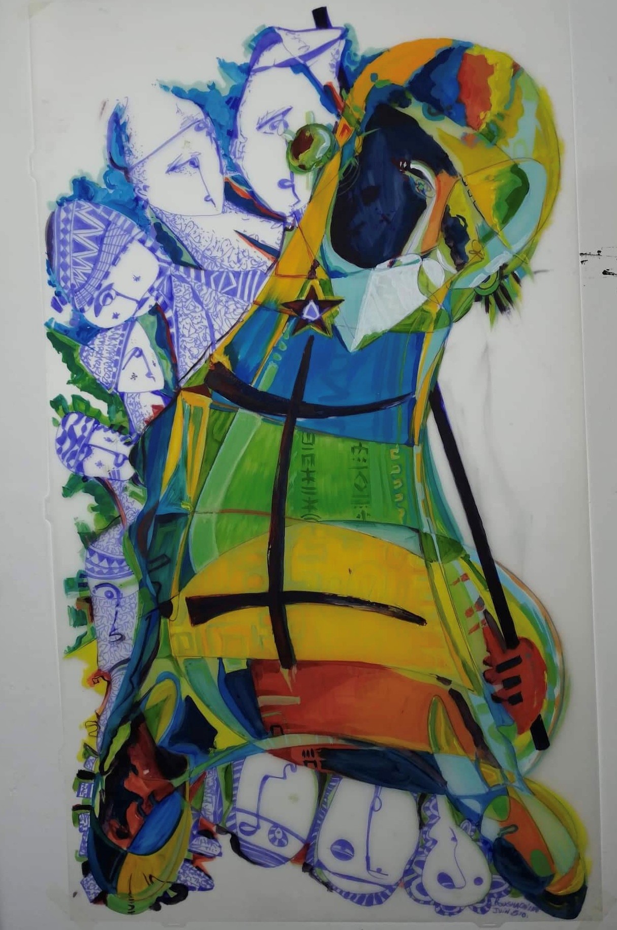 ©Peinture, Amine Boughachiche